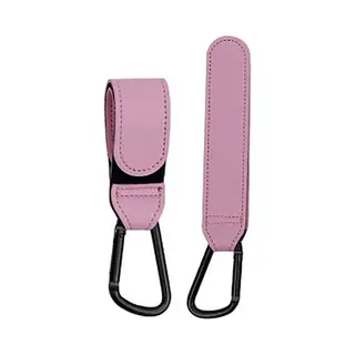 Knaak Kinderwagen Tassenhaakjes - Buggy Haakjes - Babywagen - Haakjes Voor Tassen - Set Van 2 - Roze