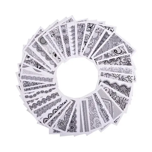 Knaak Nail Art Stickers - Water Transfer - 40 Stuks - Manicure - Nagels thumbnail