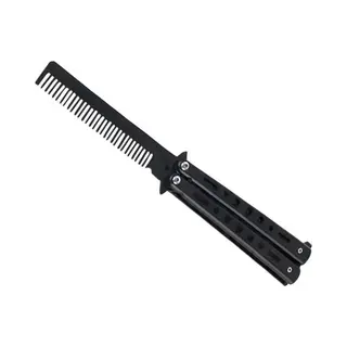 Knaak Vlinderkam - Uitvouwbare Kam - 22 Cm - Voor Haar, Baard & Snor - Unisex