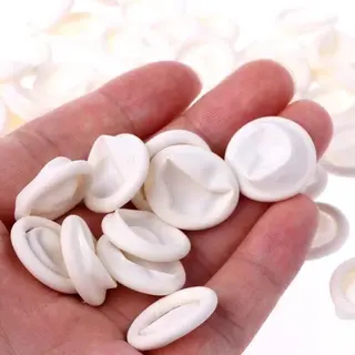 Knaak Latex Vingerbeschermer Wit 100 Stuks - Vingerbeschermer - Vinger Condoom - Pedicure