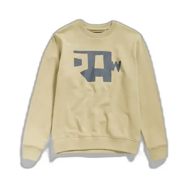 G-Star Raw Herren Abstract Raw Sweatshirt, Beige (Tree House D22230-A613-C941), L thumbnail