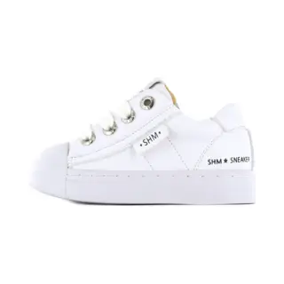 Sneakers | Meisjes, Jongens | White | Leer | Shoesme | Maat 24