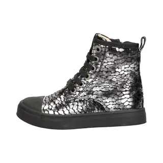 Bikerboots | Meisjes | Old Silver | Leer | Shoesme | Maat 30
