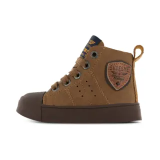 Shoesme Cognacfarbener Schnürschuhe Mit Patch