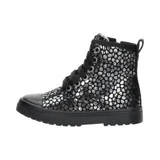 Bikerboots | Meisjes | Old Silver | Leer | Shoesme | Maat 25