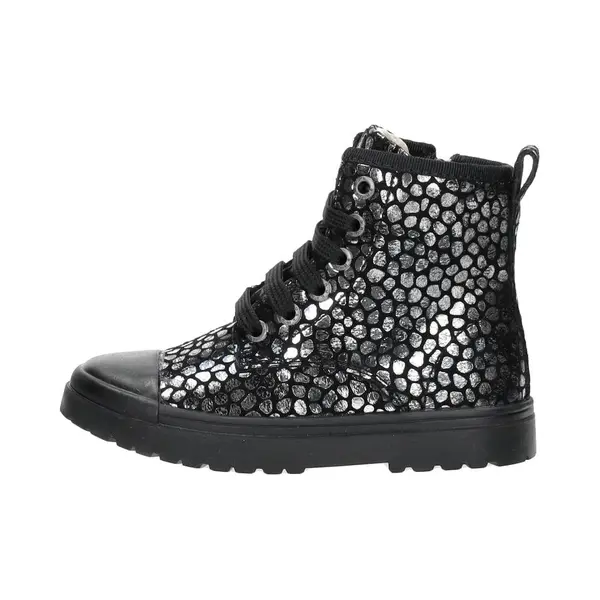 Bikerboots | Meisjes | Old Silver | Leer | Shoesme | Maat 25 thumbnail