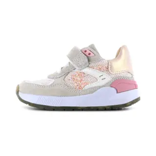 Shoesme Beige-roze Sneaker