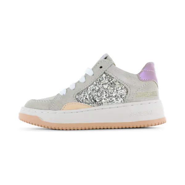 Shoesme Beige Sneaker Met Glitters thumbnail