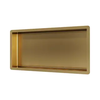 Brauer Gold Edition Inbouwnis - 60x30cm - Pvd - Geborsteld Goud