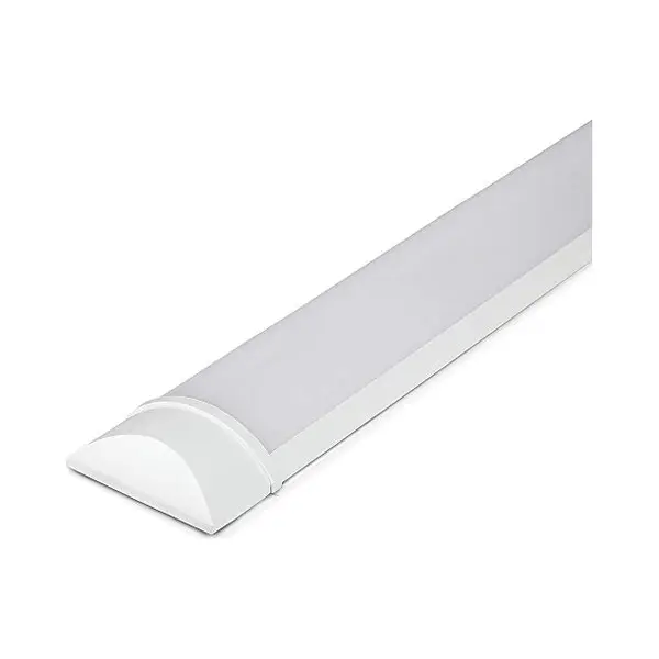 Hoftronic - 2er Pack Led Lichtleisten 120cm 40W Led Röhrenlampe Komplett 3000K Warmweiß 4800lm Super Hell 30000h Langfeldleuchte 1200x74x25mm thumbnail