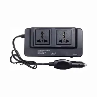 Mtm 200W Auto-omvormer Dc 12V Naar Ac 220V Met 4 Usb-uitgangen 2 Europese / Universele Stopcontacten In De Auto