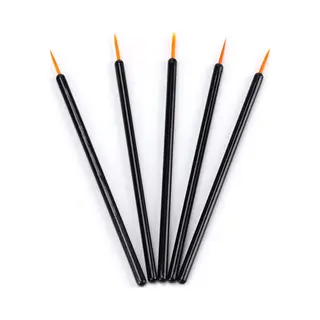 Gear3000 Gear 3000® Eyeliner - Penseel - Kwast - Wegwerp - Zwart - 5 Stuks