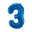 Blauw, Cijfer 3