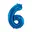 Blauw, Cijfer 6