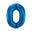Blauw, Cijfer 0