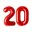 Cijfer 20, Rood