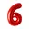 Cijfer 6, Rood