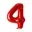Cijfer 4, Rood