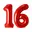 Cijfer 16, Rood