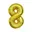Glitter 8, Goud