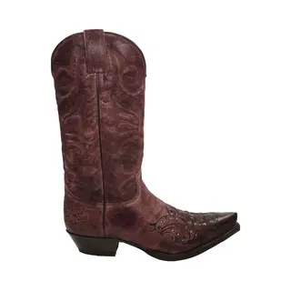 Sendra Boots 11472 Cuervo Bruin Heren Laarzen Cowboy Western Boots Spitse Neus Schuine Hak Lederen Zool Sierstiksel Studs Vintage Look Echt Leer Maat