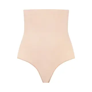 High-waisted Women's Shaping Thong Bye Bra Soft Touch Seamless