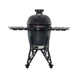 The Bastard Large Kamado-barbecue/grill Houtskool (brandstof) Zwart
