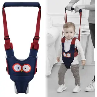 Pro Kiddo Baby Walker - Alternatief Loopwagen | Baby Loopstoeltje - Blauwe Uil