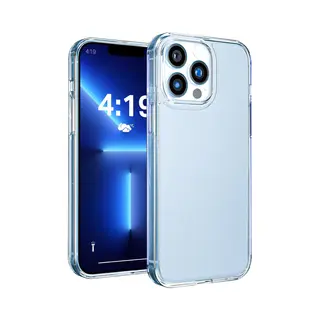 My Case Telefoonhoesje Geschikt Voor Apple IPhone 13 Pro Max Hoesje Transparant Siliconen - Backcover Hoes