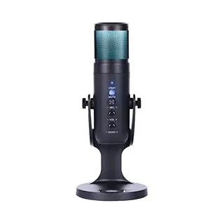 Nuvance Usb Microfoon Met Standaard - Voor Pc En Gaming Microfoon - Streaming Microphone - Rgb