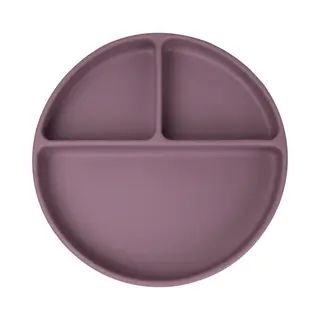 Ju&Mp Bord Zuignap - Baby - Kinderservies - Kinderbord - Onbreekbaar - Paars