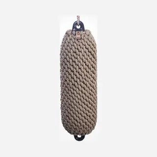Nautiqo Touw Fender - Beige - Maat Xl - Touw Stootwil