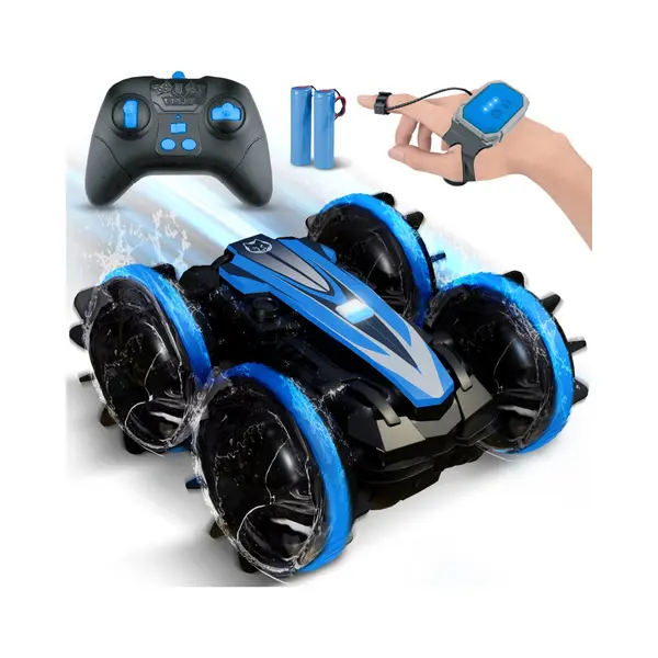 Napi Controlled Car All-Terrain - Rc Car Mit 2 Batterien - Wasserdicht - Spielzeugautos Jungen - Outdoor-Spielzeug - Rennwagen/Boot Land & Wasser - 1, thumbnail