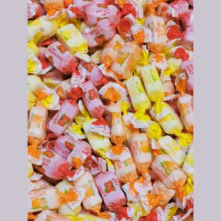 Candy Freaks Suikervrije Fruit Toffee Mix 900 Gram - Glutenvrij Snoep - Natuurlijke Ingrediënten - Suikervrij Snoep - Sinterklaas En Kerst Cadeau