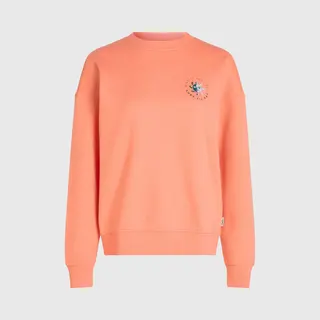 O'Neill Summer Musthave Crewneck Sweatshirt - Orange - Woman - Size S