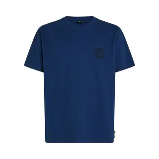 O'Neill O’Neill Slub Back Print T-Shirt - Blue - Man- Size Xxl