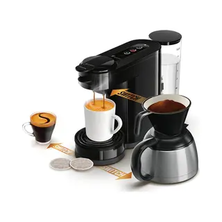 Philips HD6594/62 koffiezetapparaat Half automatisch Combinatiekoffiemachine 1 l