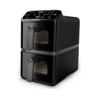 Philips 4000 series Gestapelde Airfryer met twee manden uit de 4000-serie