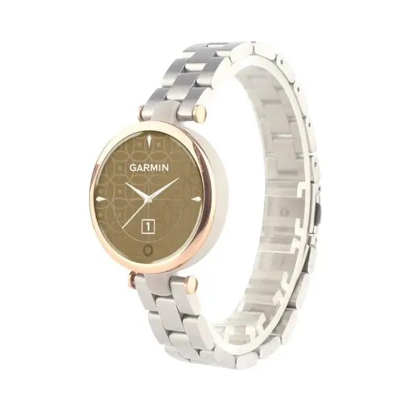 Stalen Smartwatch Bandje - Geschikt Voor Garmin Lily Stalen Band - Zilver - Strap-it Horlogeband / Polsband / Armband thumbnail