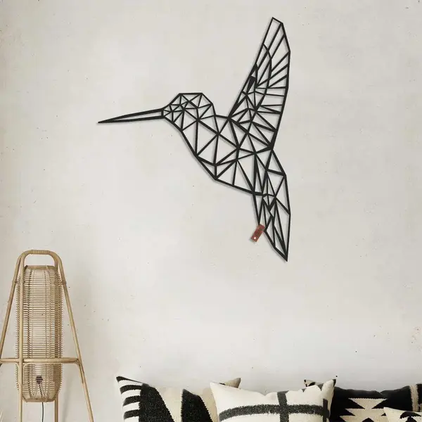 Fabryk Design Fbrk. Geometrische Kolibrie M - Black thumbnail