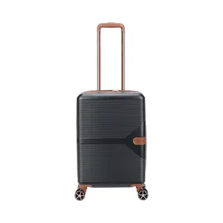 Decent-Verlag, Koffer, Fatsoenlijke Stella Handtas Spinner 55 Cm Zwart, Zwart, (37 l)