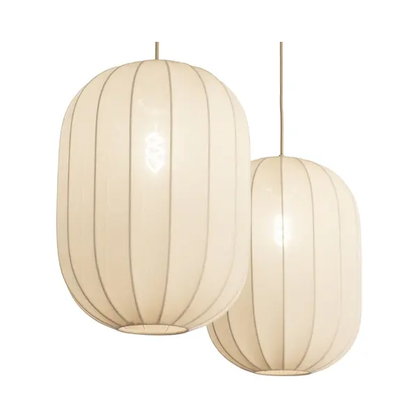 Lumidora Hanglamp 74884 - Tack - 2 Lichts - E27 - Beige - Zand - Metaal thumbnail