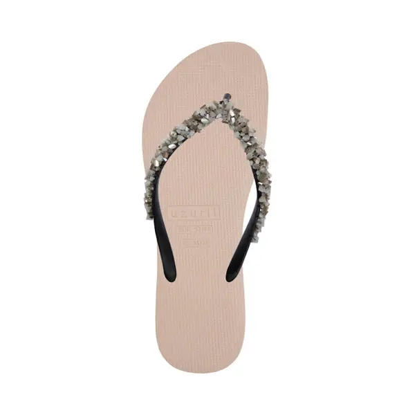 Uzurii Classic Aby Silver Sand Slippers Dames (18.255.08) thumbnail