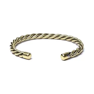 Phoenix Import Mani Bhadra Gedraaide Armband Goudkleurig