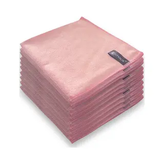 Maus Microvezeldoekjes Professional - Rood Roze - 10 Stuks - 40x40cm - Zonder Schoonmaakmiddel Effectief