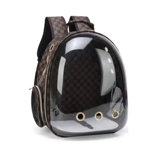 Miro® Katten Rugzak Transport - Reismand Kat&Hond - Vervoersbox Draag Tas - Hondenrugzak Dieren Reistas - Vervoerstas - Bruin