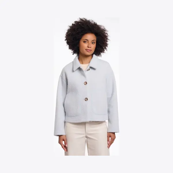 Rino & Pelle Rino&Pelle Dames Jacket - Esia Jacket - Blauw thumbnail
