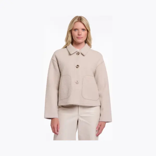 Rino & Pelle Rino&Pelle Dames Jacket - Esia Jacket - Beige thumbnail
