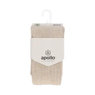 Apollo - Maillot - Beige - Melange - Rib - Patroon - Maat 104/110
