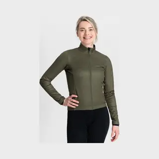 Rogelli Core Dames Fietsjas Winter - Wielrenjack - Winddicht En Waterafstotend - Groen - Maat M